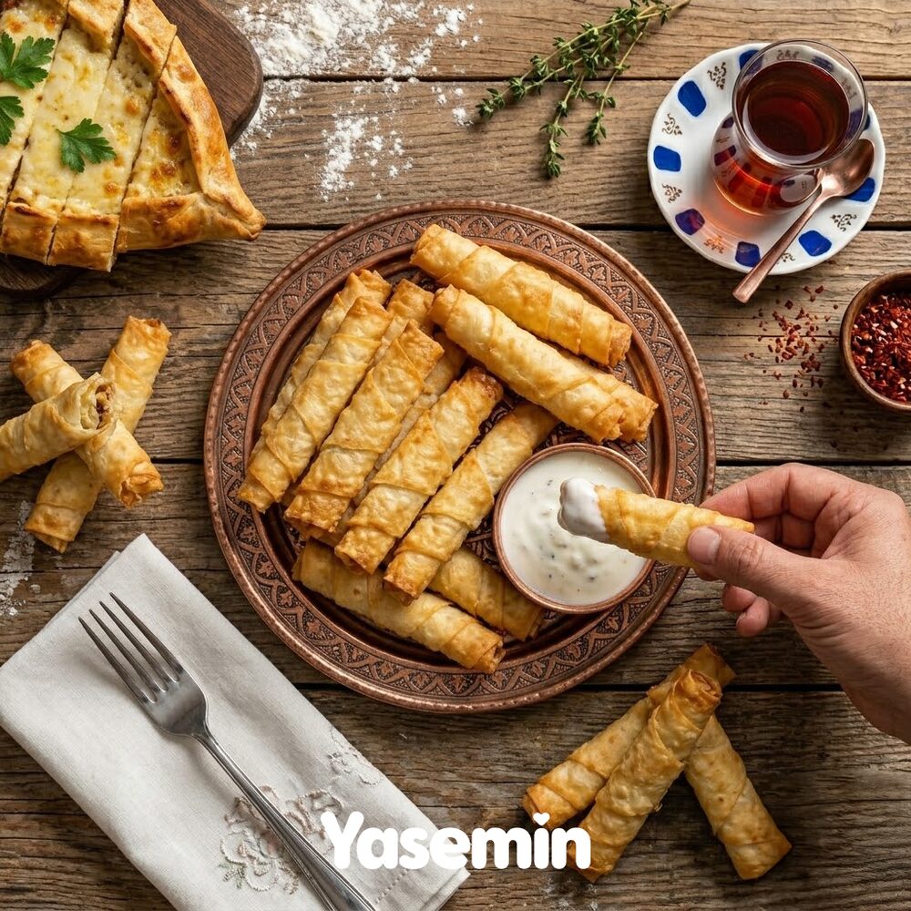 Börek: nefis Türk hamur işi anlatılıyor