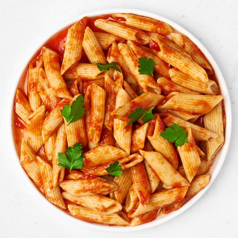 Domates Soslu Macaroni