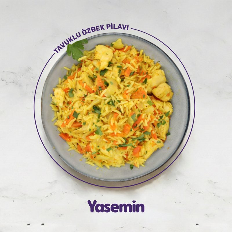 Tavuklu Özbek Pilavı
