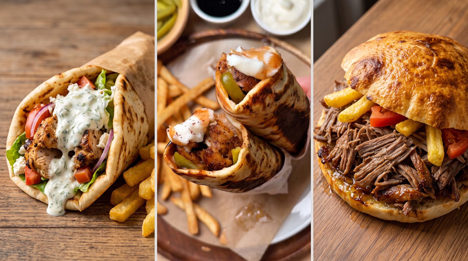 Döner, chawarma ou gyros : quelle est la différence ?